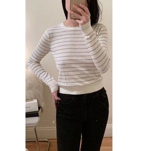 Club Monaco Striped Merino Wool Sweater